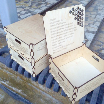 Коробка для нескольких банок мёда